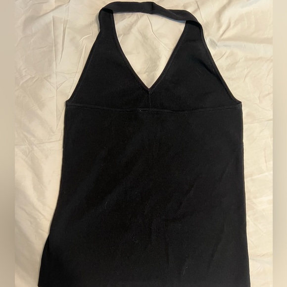 Loft black halter top, euc - Picture 3 of 4